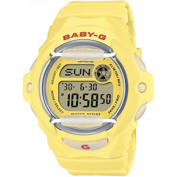 Zegarek Casio Baby-G BG-169CH-9ER żółty pasek