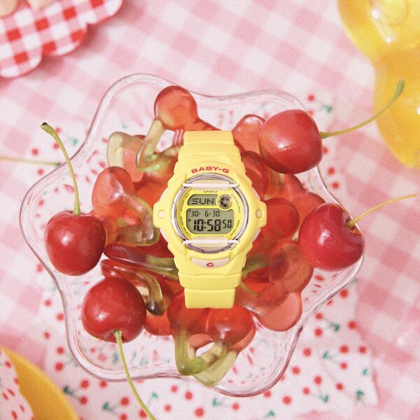 Zegarek Casio Baby-G BG-169CH-9ER żółty pasek