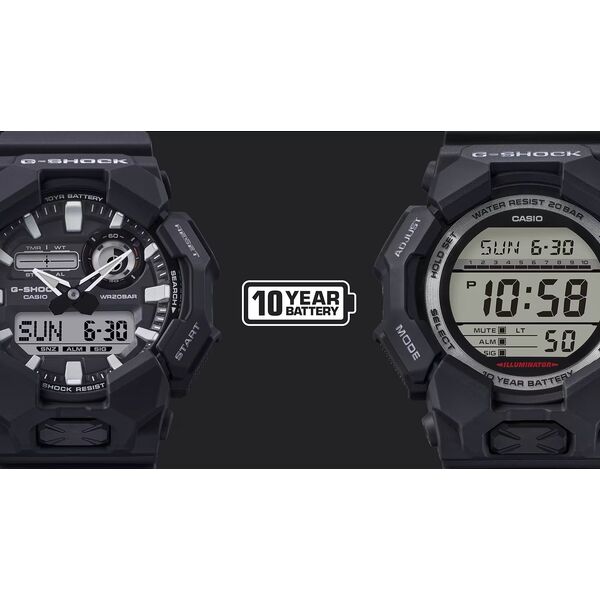 Casio G-Shock GA-010-1A1ER  200m czarny