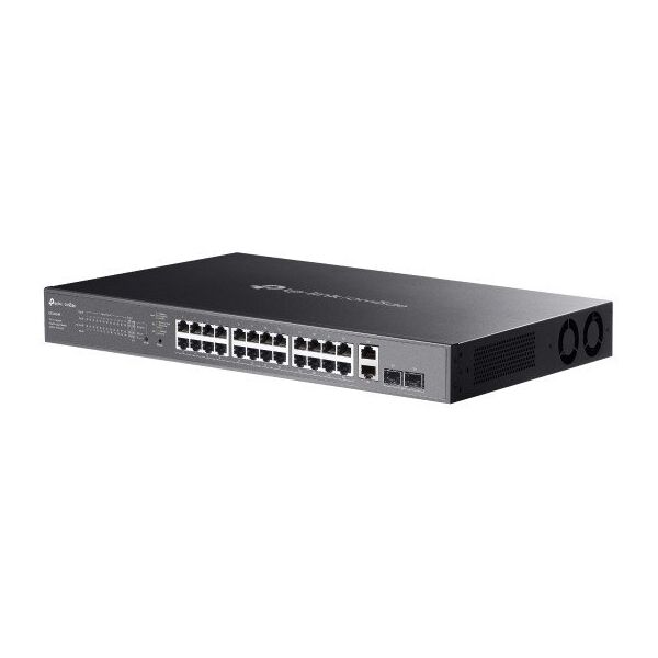 TP-Link Omada ES228GMP 28-Port Gigabit Easy mgd. Switch 24-Port PoE+