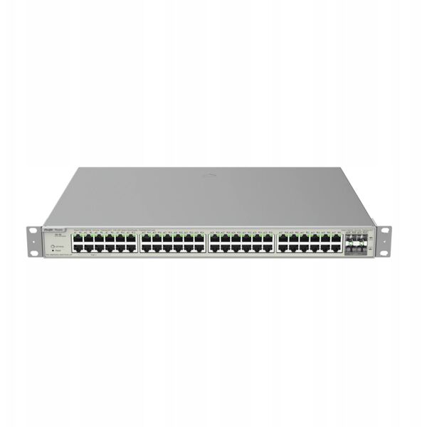 Reyee 48-Port Gigabit Layer 3 PoE Switch, 48x Gbit, 4x SFP+, 740W Διακόπτης (RG-NBS5200-48GT4XS-UP)