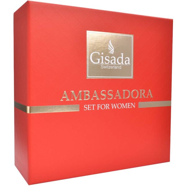 Σετ δώρου Gisada Ambassadora για γυναίκες (EDP, 50 ml + αφρόλουτρο, 100 ml)