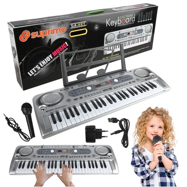 SUPRIMO 824 USB πληκτρολόγιο εκπαίδευσης πλήκτρα οργάνου