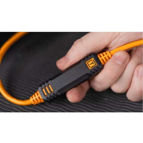 Tether Tools LeverLock&Cable Kit Optima 10G ευθεία πορτοκαλί 9,2μ