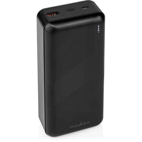 NEDIS Powerbank 30000mAh, schwarz