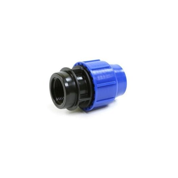 FEMALE ADAPTOR Ø32X1 PERLA BLUE
