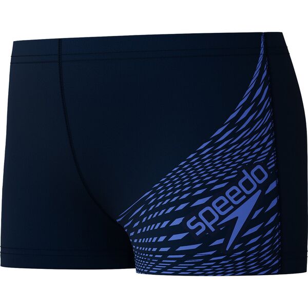 Dziecięce Bokserki Kąpielowe Medley Logo Aquashort Jm  fiery red/white/french blue rozmiar 11-12 [cze]