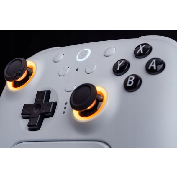 8BitDo Ultimate 2 Wireless BT game controller, PC/Switch, white