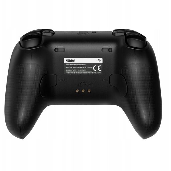 8BitDo Ultimate 2 Wireless BT game controller, PC/Switch, black