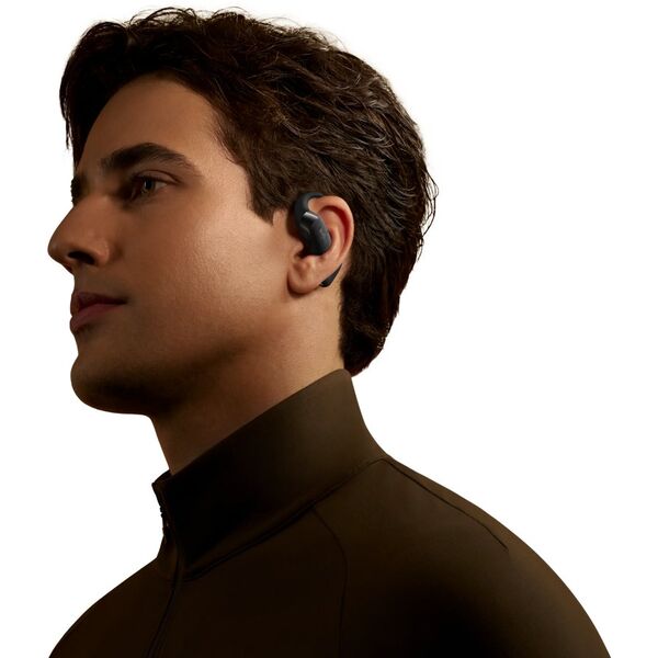 SHOKZ OpenFit 2 wireless earbud headphones, black