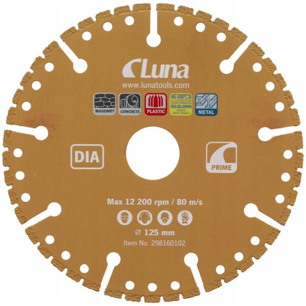 Δίσκος κοπής Prime Multi DIA Luna