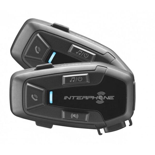 Ενδοεπικοινωνία μοτοσυκλέτας INTERPHONE U-COM 7R, σετ για 2 κράνη