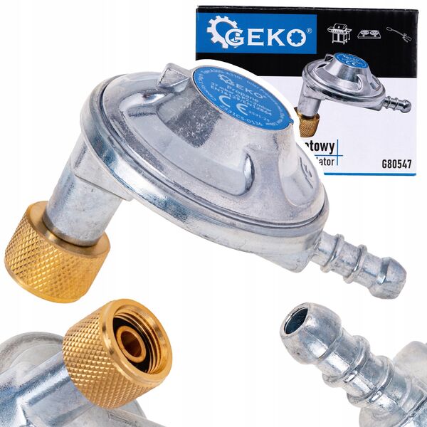 Γωνιακός ρυθμιστής αερίου 37mbar 1,5kg/h (50)