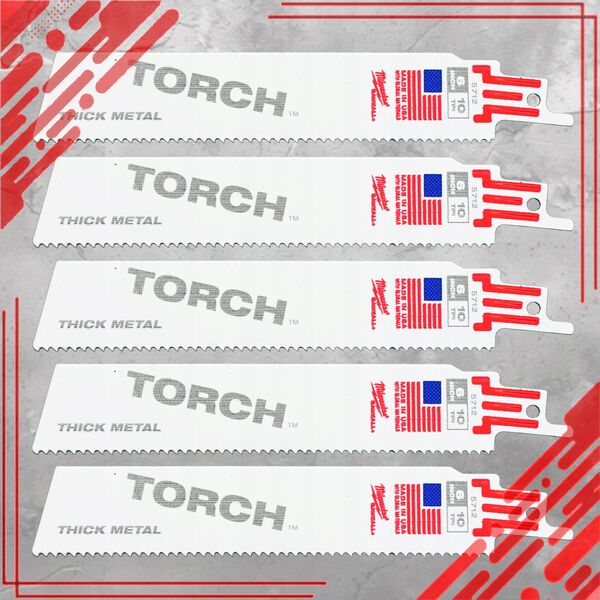 MILWAUKEE Πριονόλαμα TORCH BIMETAL 150mm/10T /5τμχ.