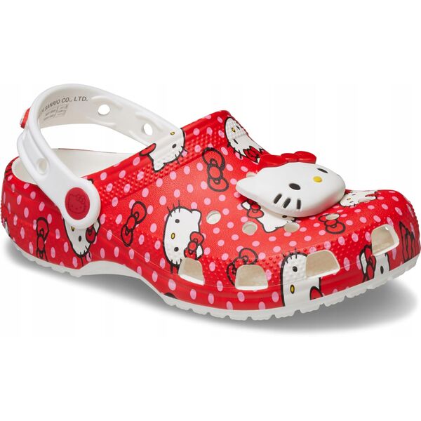 Crocs Classic Hello Kitty Κόκκινο Σαμπό K 210576-90H Κόκκινο 30/31