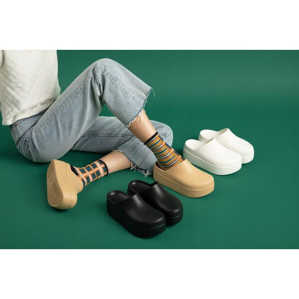 Crocs Dylan Platform Clog 209869-209 Μπεζ 39/40