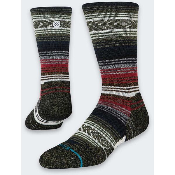 Κάλτσες Stance Mid Wool Crew 1 ζευγάρι BlackRed