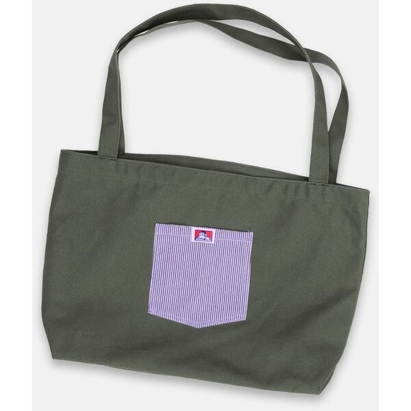 Τσάντα Ben Davis Canvas Tote Olive