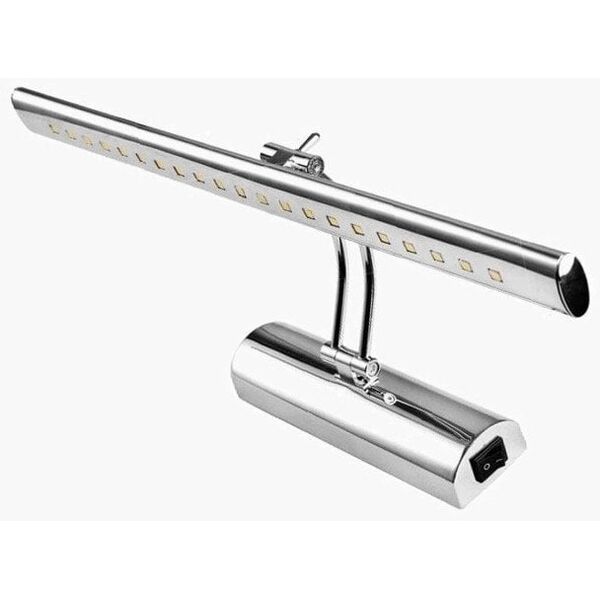 Φωτιστικό εικόνας LED HOROZ FLAMINGO, 4 W, 360 lm, 4200K, IP20, χρώμιο, 40.5 cm