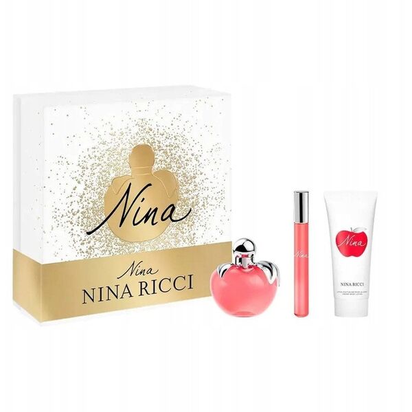 SET NINA RICCI Nina Woman EDT σπρέι 50ml + BODY LOTION 75ml + EDT 10ml