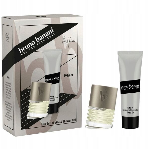 SET BRUNO BANANI Man EDT spray 30ml + SHOWER GEL 50ml