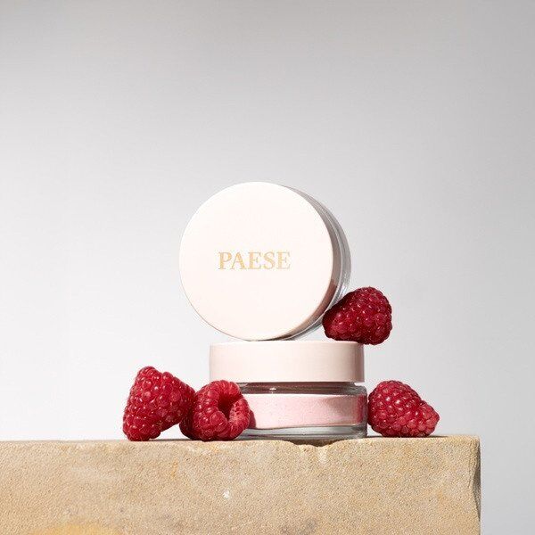 PAESE_Πούδρα Raspberry Powder Skin Calming Powder για το πρόσωπο 6g