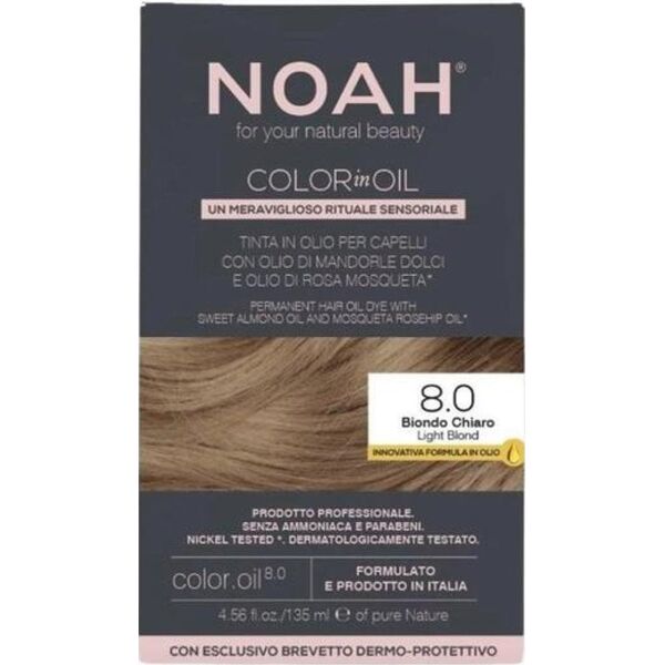 Ελαιώδης βαφή μαλλιών Noah Color In Oil 8.0, 135 ml