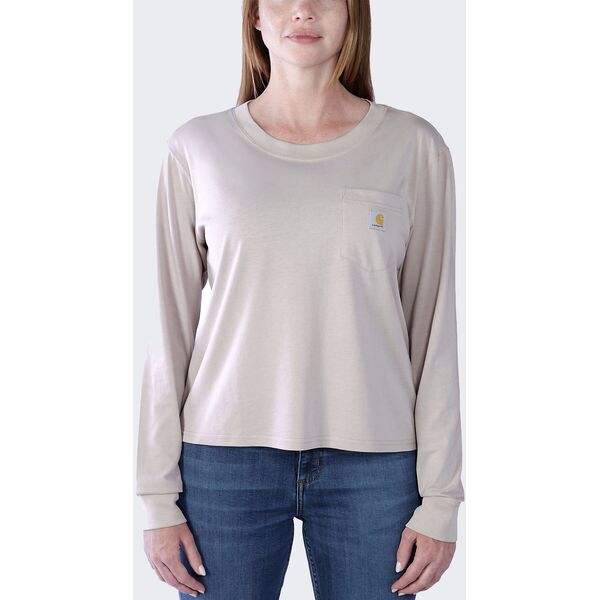 Μπλούζα με Μακρύ Μανίκι Carhartt Light Mink