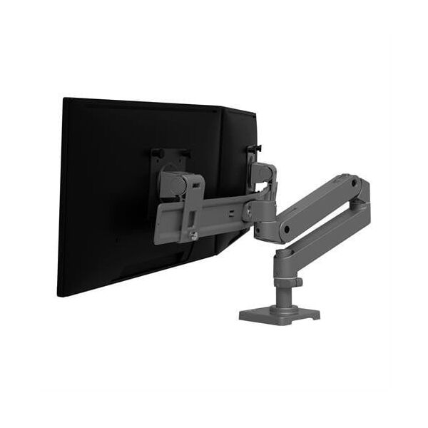 ERGOTRON LX PRO ΒΡΑΧΙΟΝΑΣ ΔΙΠΛΗΣ ΑΜΕΣΗΣ ΤΟΠΟΘΕΤΗΣΗΣ ΣΤΟ ΓΡΑΦΕΙΟ σκούρο γκρι