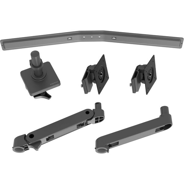 ERGOTRON LX PRO ΒΡΑΧΙΟΝΑΣ ΔΙΠΛΗΣ ΑΜΕΣΗΣ ΤΟΠΟΘΕΤΗΣΗΣ ΣΤΟ ΓΡΑΦΕΙΟ σκούρο γκρι