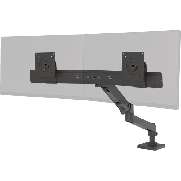 ERGOTRON LX PRO ΒΡΑΧΙΟΝΑΣ ΔΙΠΛΗΣ ΑΜΕΣΗΣ ΤΟΠΟΘΕΤΗΣΗΣ ΣΤΟ ΓΡΑΦΕΙΟ σκούρο γκρι