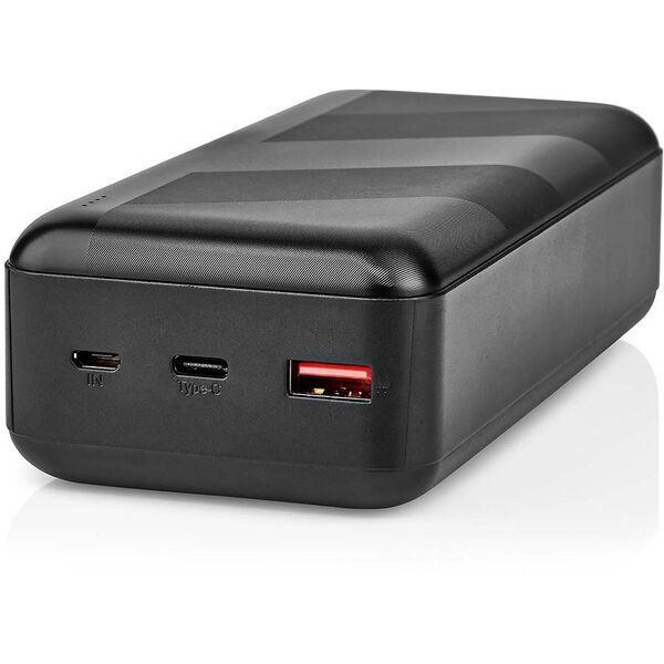 NEDIS Powerbank 32000mAh για φορητούς υπολογιστές, μαύρο