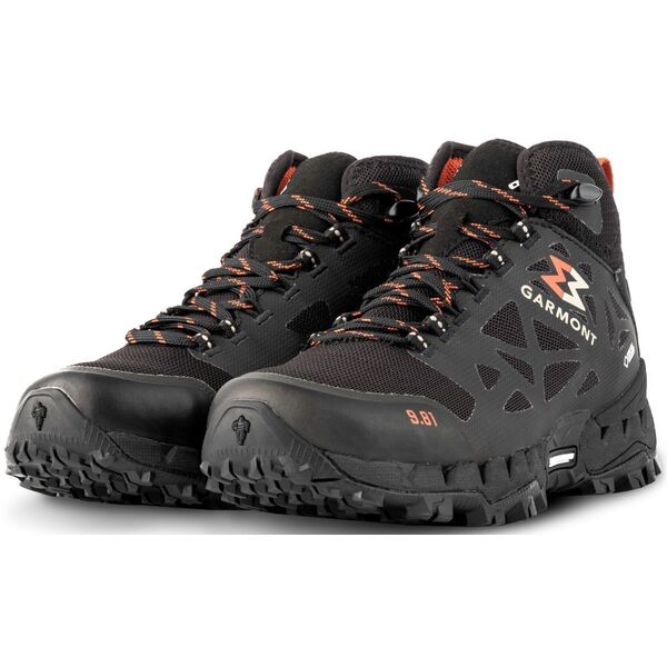 Γυναικεία παπούτσια πεζοπορίας Garmont 9.81 N Air G 2.0 Mid GTX - μαύρο/κόκκινο