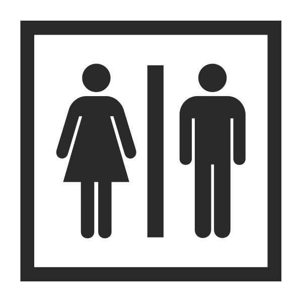 ΑΥΤΟΚΟΛΛΗΤΟ WC GENERAL 130X130MM
