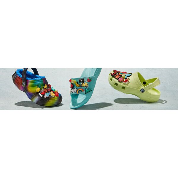 Crocs Crocband Clog K 207006-6GD Różowe 34/35