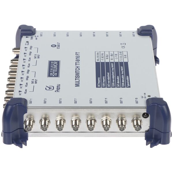 MULTISWITCH TT-9/16-FT-PREMU 9 WEJŚĆ / 16 WYJŚĆ PREMU TELMOR