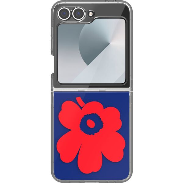 Samsung x Marimekko Διπλή Θήκη, Samsung Galaxy Z Flip6, μπλε/κόκκινο
