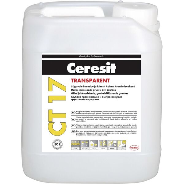 CERESIT CT 17 ΔΙΑΦΑΝΕΣ 10L ΚΟΥΒΑΣ