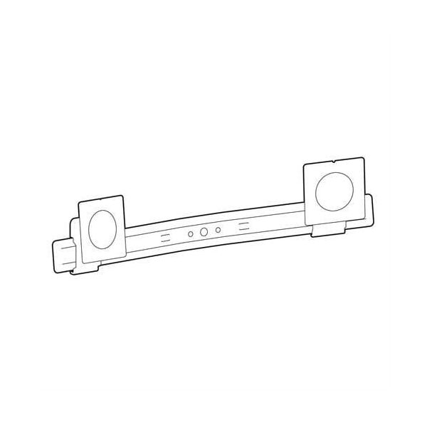Ergotron LX Pro - Κιτ στερέωσης (τόξο, 2 περιστρεφόμενες αρθρώσεις, υλικά στερέωσης) - για επίπεδη οθόνη - Dual Direct, κιτ αναβάθμισης - λευκό - Μέγεθος οθόνης: 68.6 cm (27") - Βραχίονας οθόνης
