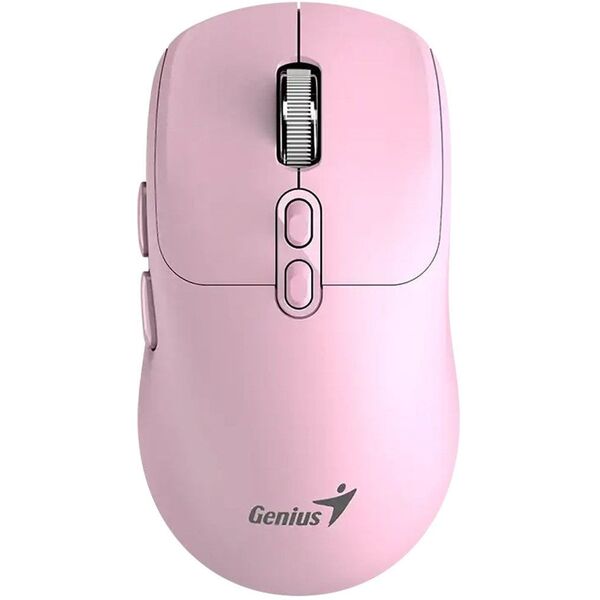 GENIUS ποντίκι NX-8080S BT/ διπλό Bluetooth + 2,4GHz/ 1600 dpi/ Copilot/ ασύρματο/ αθόρυβο/ ροζ