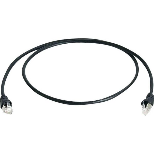 Telegaertner Telegärtner Telegartner MP8 FS 500 - Patch- Cable - RJ- 45 (M) - RJ- 45 (M) - 25cm - SFTP - CAT 6a - black (L00000A0235)
