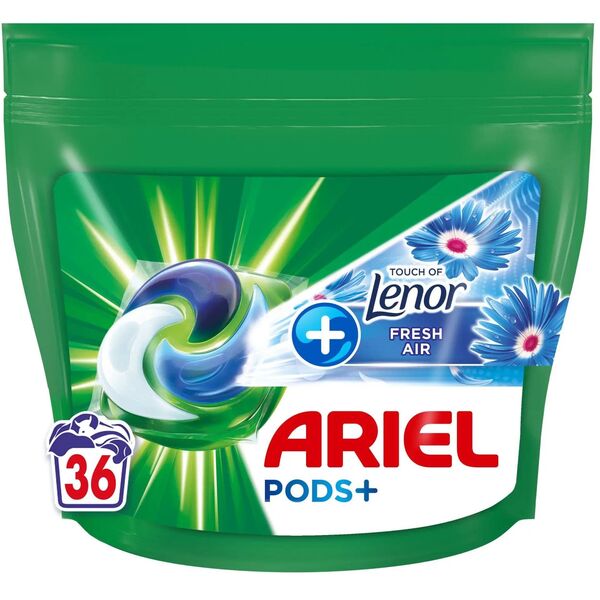 ΚΑΨΟΥΛΕΣ ΠΛΥΣΙΜΑΤΟΣ ARIEL ΦΡΕΣΚΟΣ ΑΕΡΑΣ 36ΤΕΜ