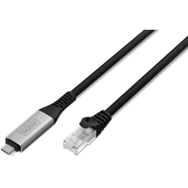 Καλώδιο Digitus USB-C 3.2 Gen1 - RJ45 Ethernet, 1 Gbit/s, 5 m