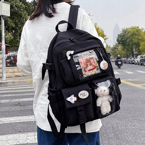 Σακίδιο Πλάτης JanSport Cross Town EK0A5BAIN55 Czarne One size