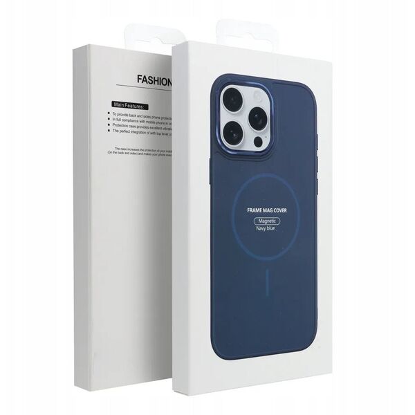 Θήκη FRAME MAG COVER συμβατή με MagSafe για SAMSUNG A52 5G / A52 LTE ( 4G ) / A52s 5G μπλε