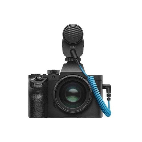 Sennheiser MKE 400 MOBILE KIT - Πυκνωτικό μικρόφωνο, υπερκαρδιοειδές, εξοπλισμένο με φίλτρο χαμηλής διέλευσης με τρίποδο Manfrotto