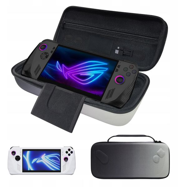 Futerał Etui Walizka Pokrowiec Case Osłona Torba do Konsoli ASUS ROG Ally X / JYS-RAX011 B&W