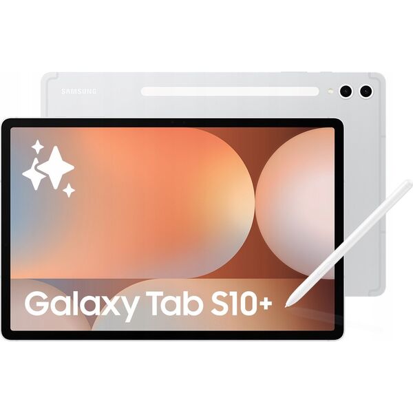 Tablet Samsung Galaxy Tab S10+ 12.4" 512 GB Srebrny (SM-X820NZSPEUE)