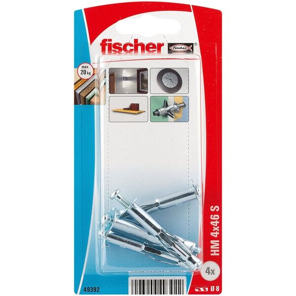 Άγκιστρο Fischer, GKP 4x45, 4 τεμ.