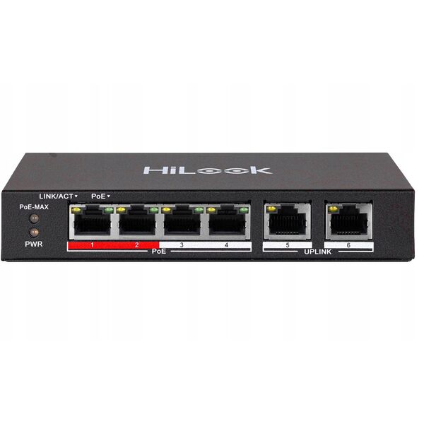 Διακόπτης 6 θυρών HiLook NS-0106P-35